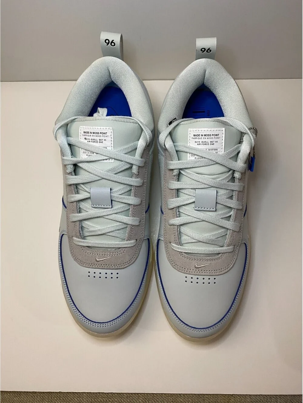 Nike Book 1 IH0889-001 Mens Sneaker 11 Moss Point Gray Leather Basketball Shoes